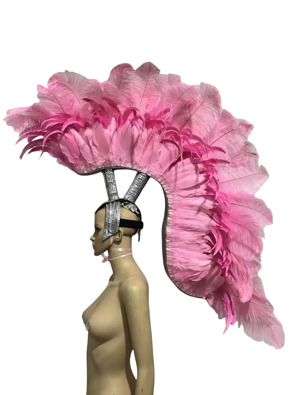 The Stardust Luminary – Premium Feathered Carnival & Samba Halo Headdress