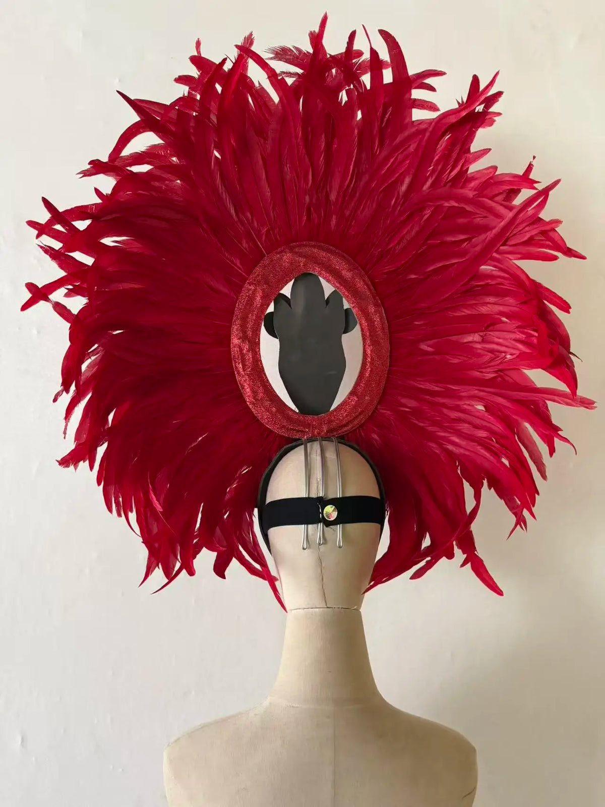 The Stardust Copacabana Feather Crown – Samba Parade Headdress
