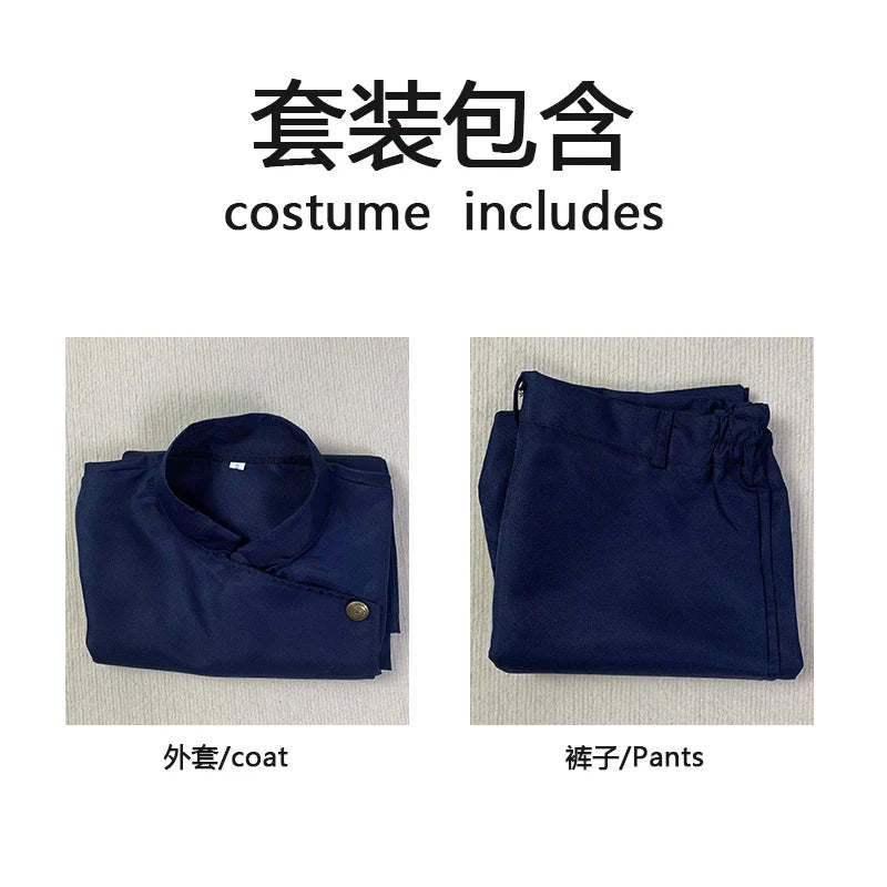 Gojo Satoru Cosplay Costume – Anime High School Uniform Set