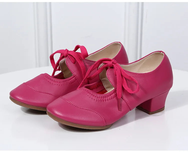 The Stardust Encore Practice Oxford – Leather Latin & Jazz Dance Shoe