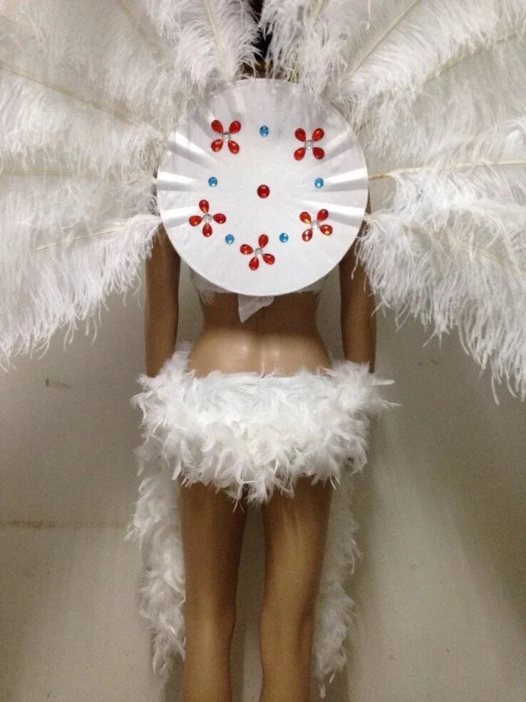 The Stardust Victoria Sovereign – Deluxe Angel Feather Wing & Headdress Stage Costume Set