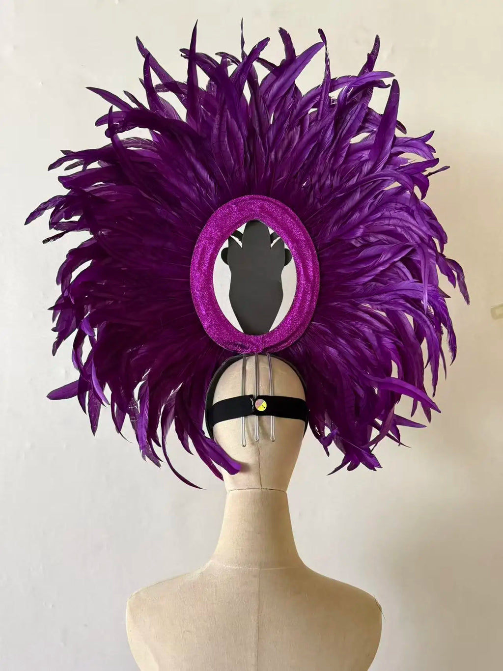 The Stardust Copacabana Feather Crown – Samba Parade Headdress