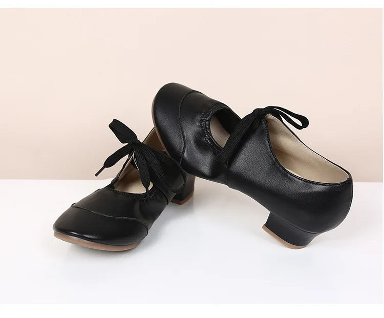 The Stardust Encore Practice Oxford – Leather Latin & Jazz Dance Shoe