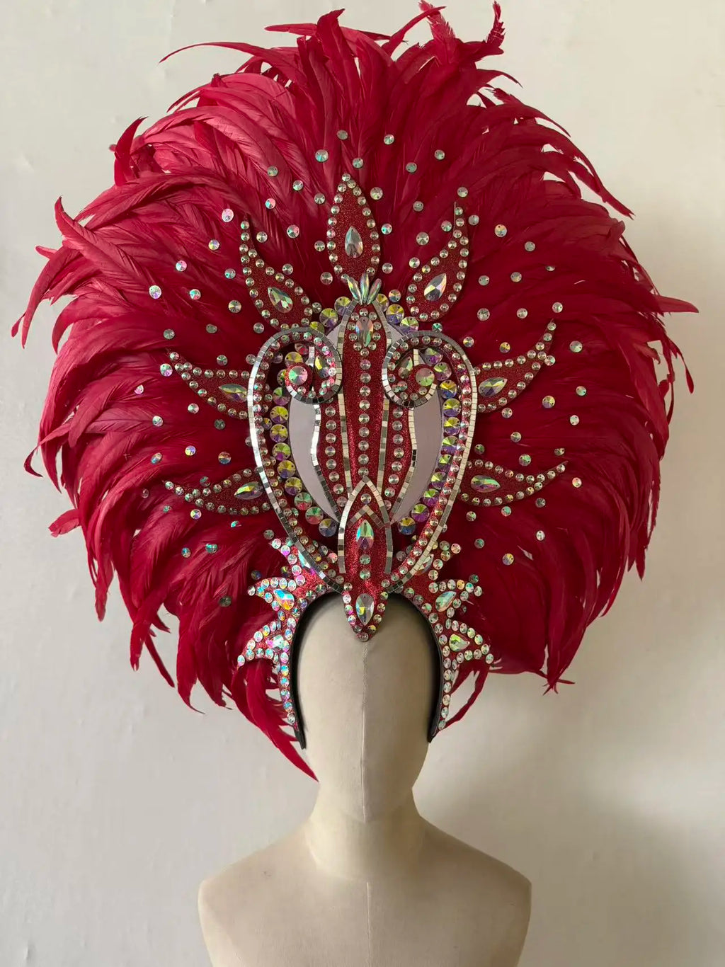 The Stardust Copacabana Feather Crown – Samba Parade Headdress