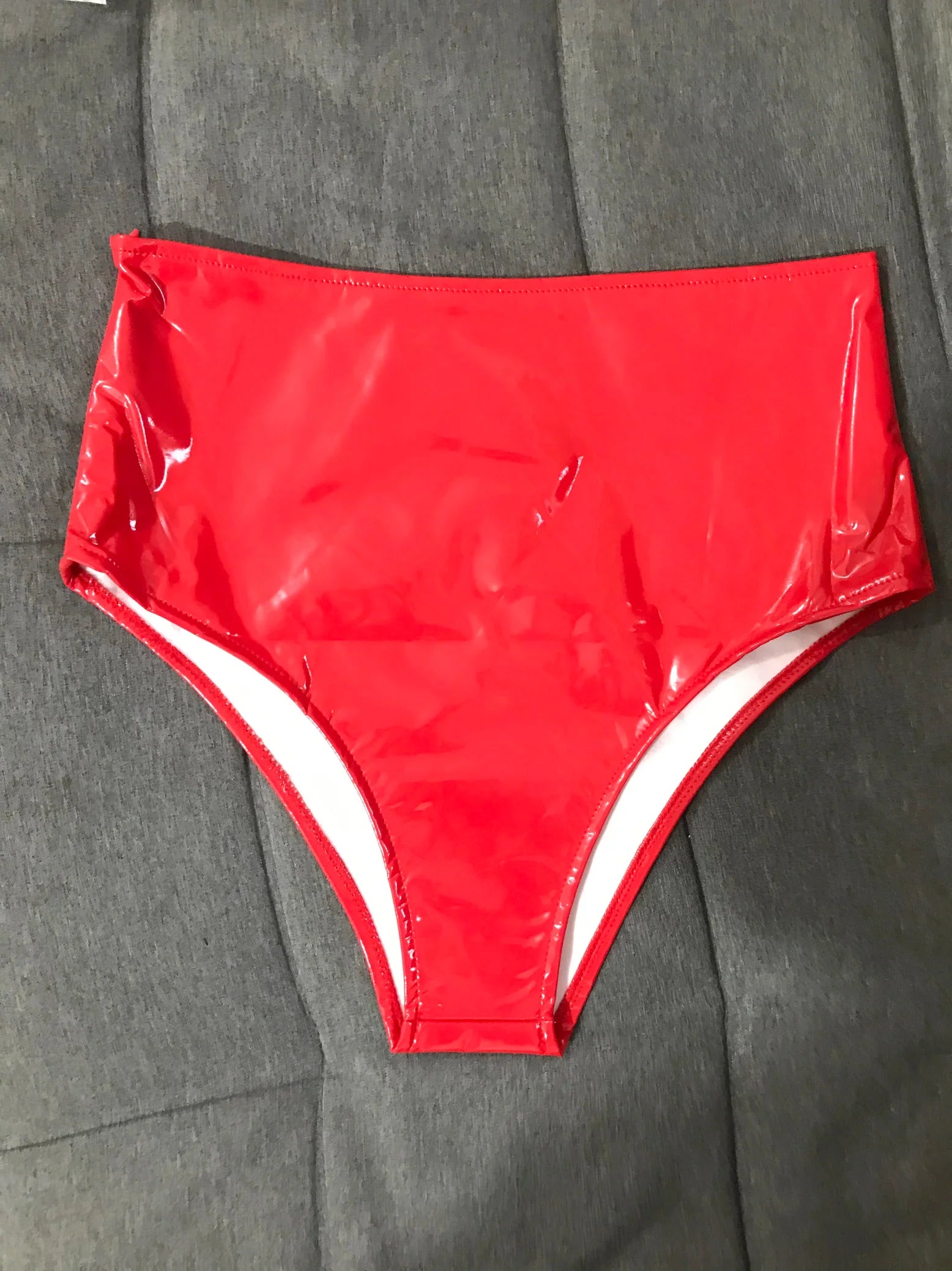 Glossy Metallic Triangle Performance Shorts