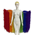 Large Feather Wing Backpiece with Shoulder Straps