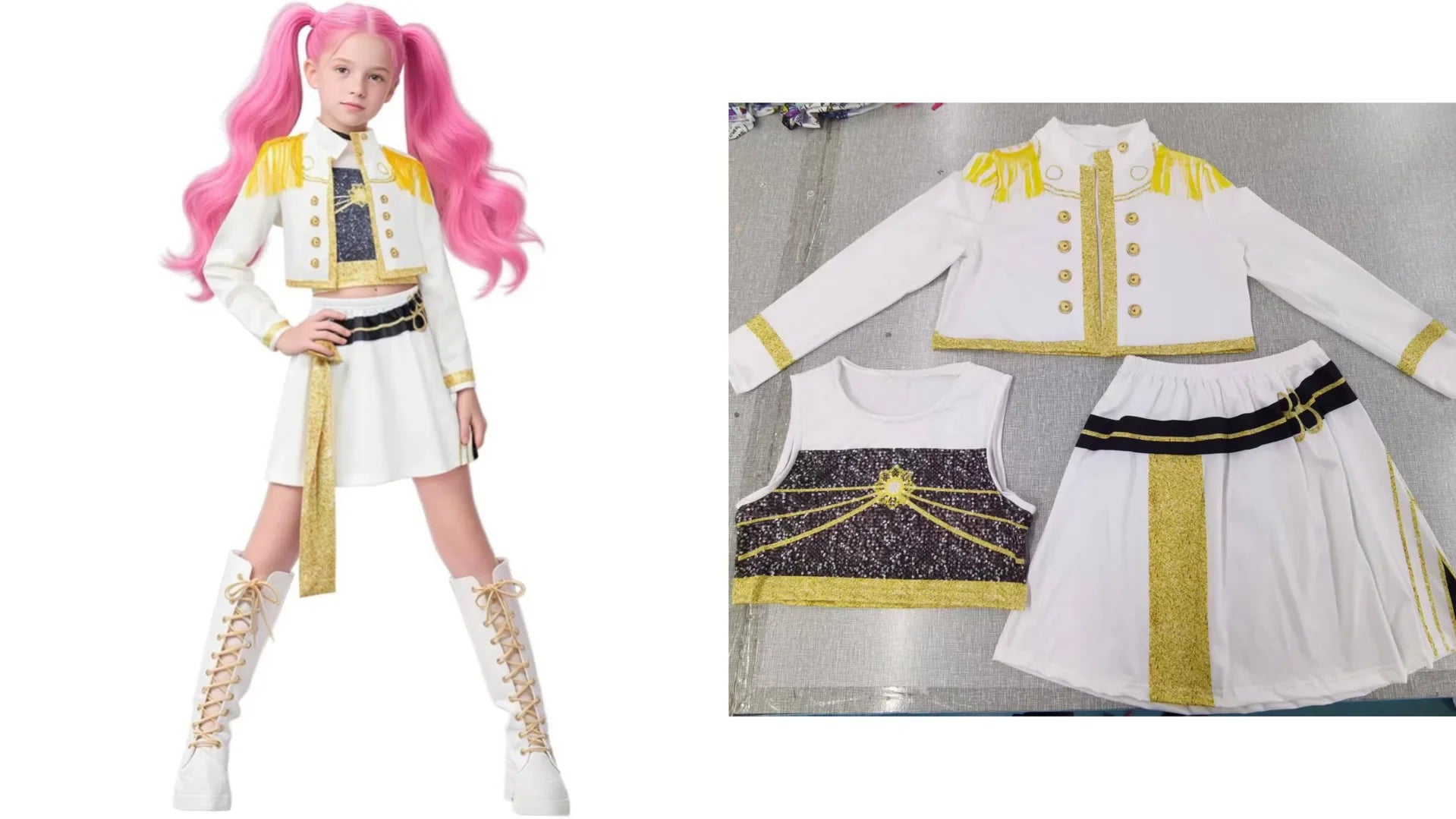Girls Zoey Rumi Mira Cosplay Costume – Stage Performance Outfit