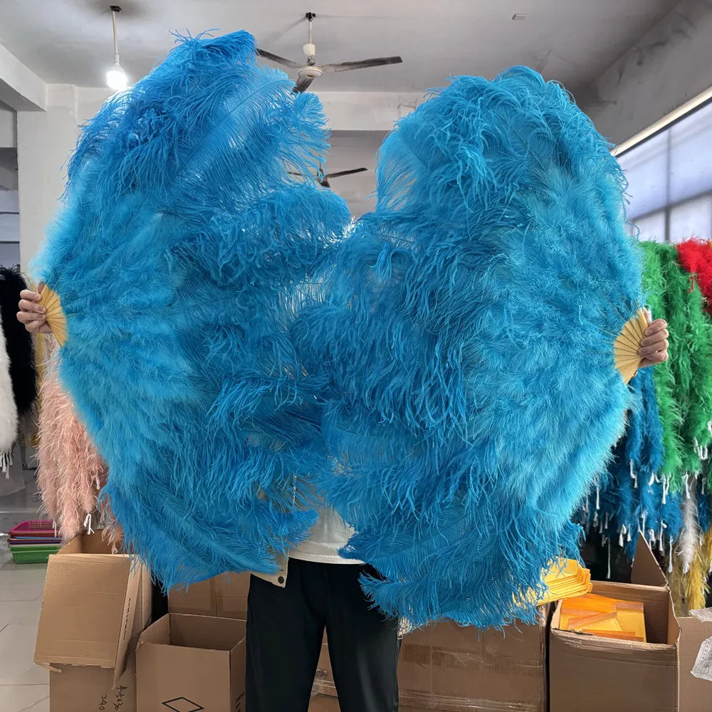 130CM Ostrich Feather Fans