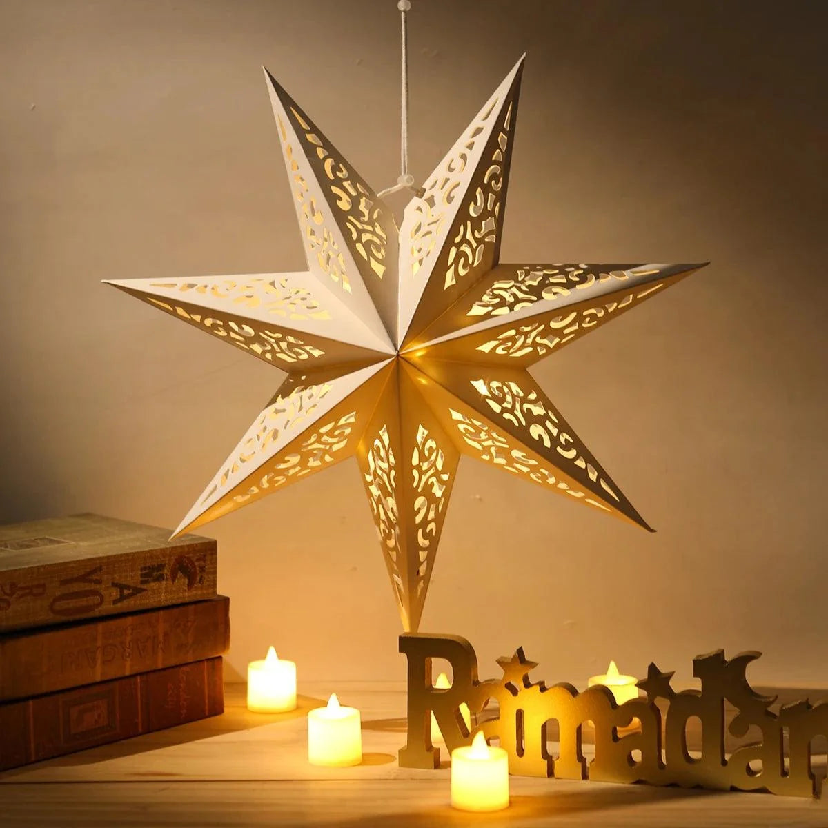 Hollow Star Hanging Pendant