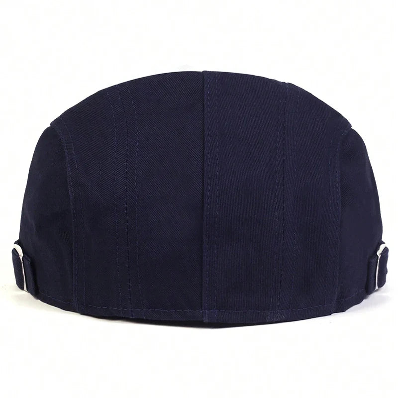 British Newsboy Flat Cap for Casual Vintage Outdoor Style
