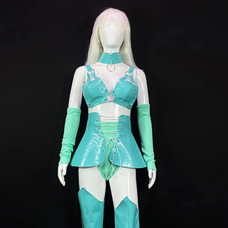 The Stardust Mint Mirage – 5-Piece Gogo Performance Set