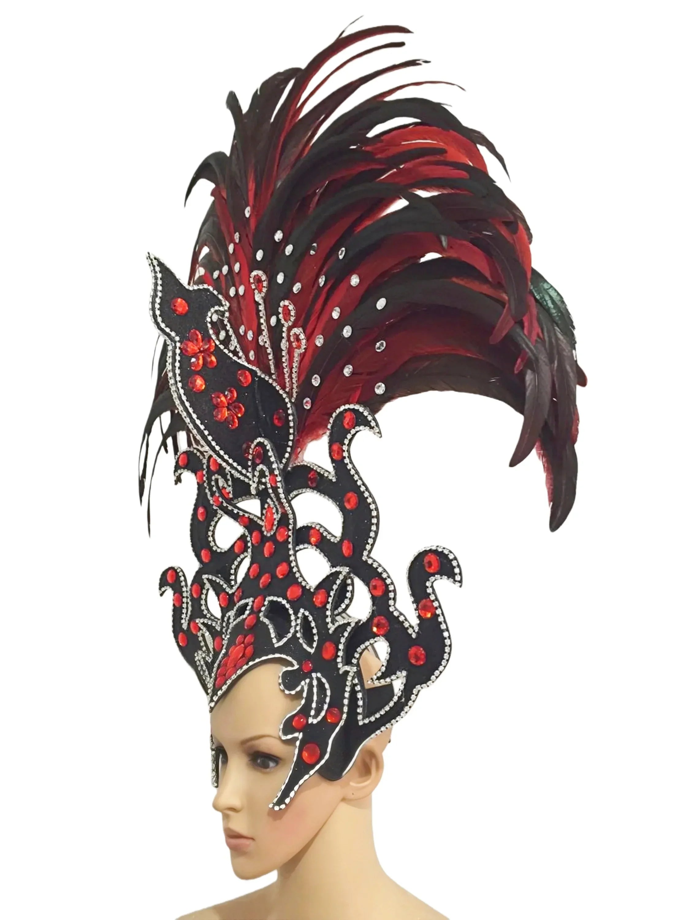 The Stardust Dionysia Masquerade Crown – Carnival & Ball Samba Headdress