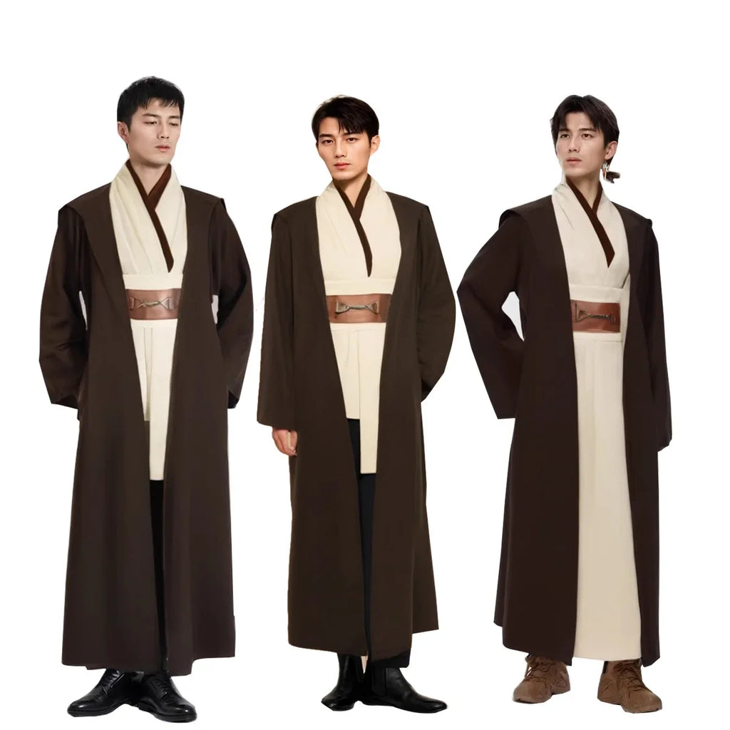 Obi-Wan Kenobi Jedi Cosplay Costume – Unisex Robe Set