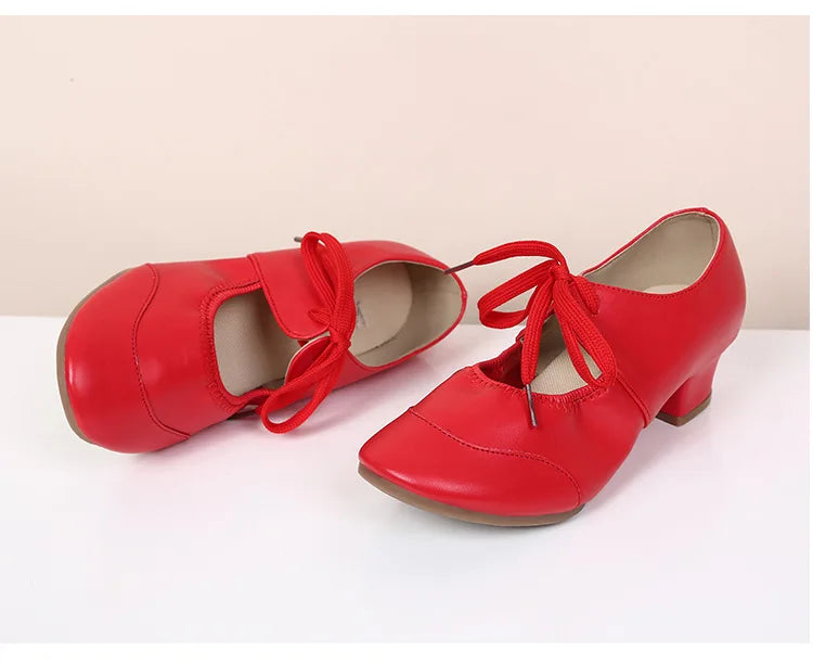 The Stardust Encore Practice Oxford – Leather Latin & Jazz Dance Shoe