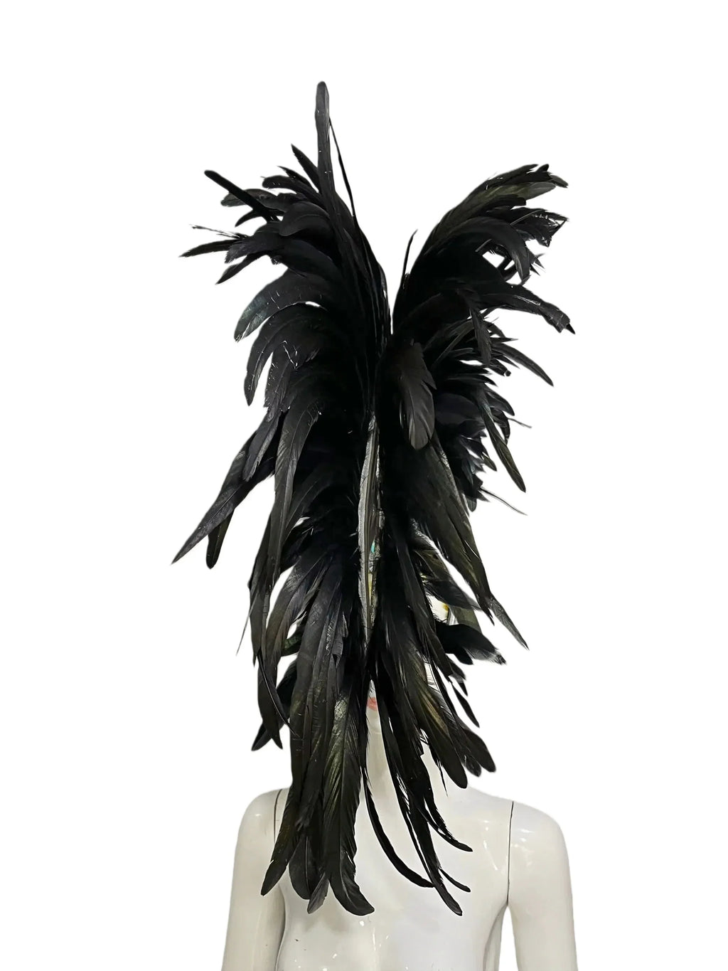 The Stardust Dionysia – Elegant Feathered Samba Carnival & Masquerade Headdress