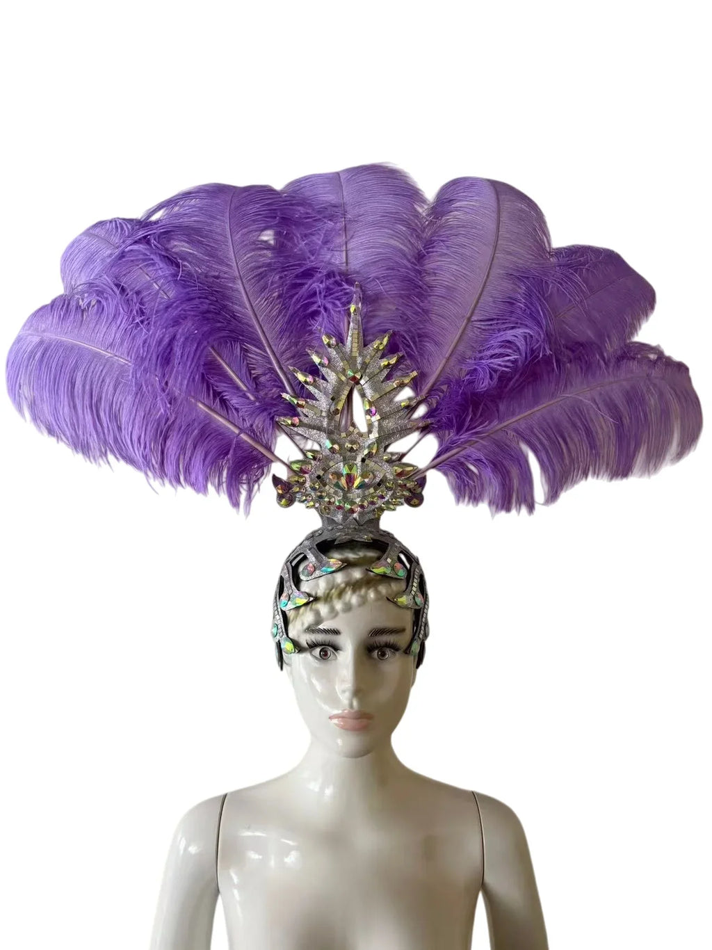 The Stardust Dionysia – Carnival & Samba Feathered Masque Ball Crown