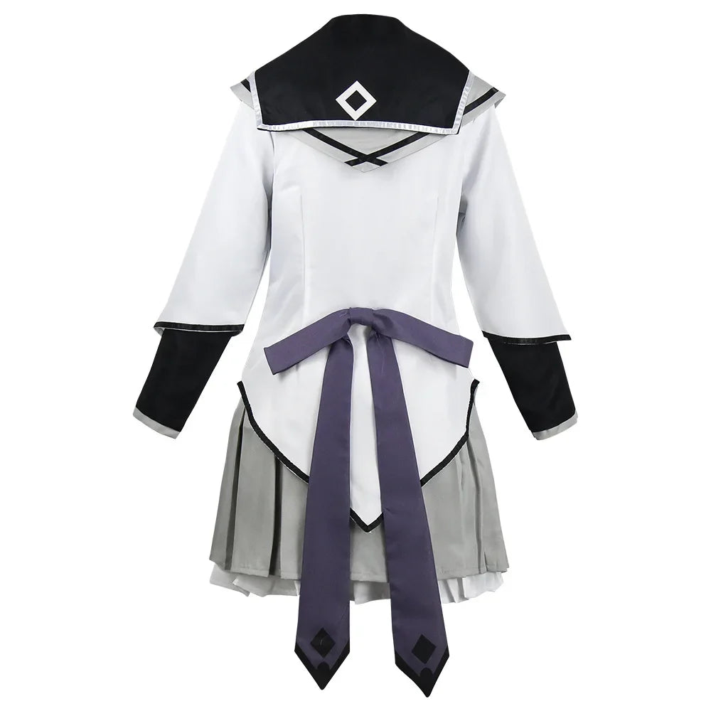 Akemi Homura Anime Cosplay Costume – Fighting Uniform Outfit