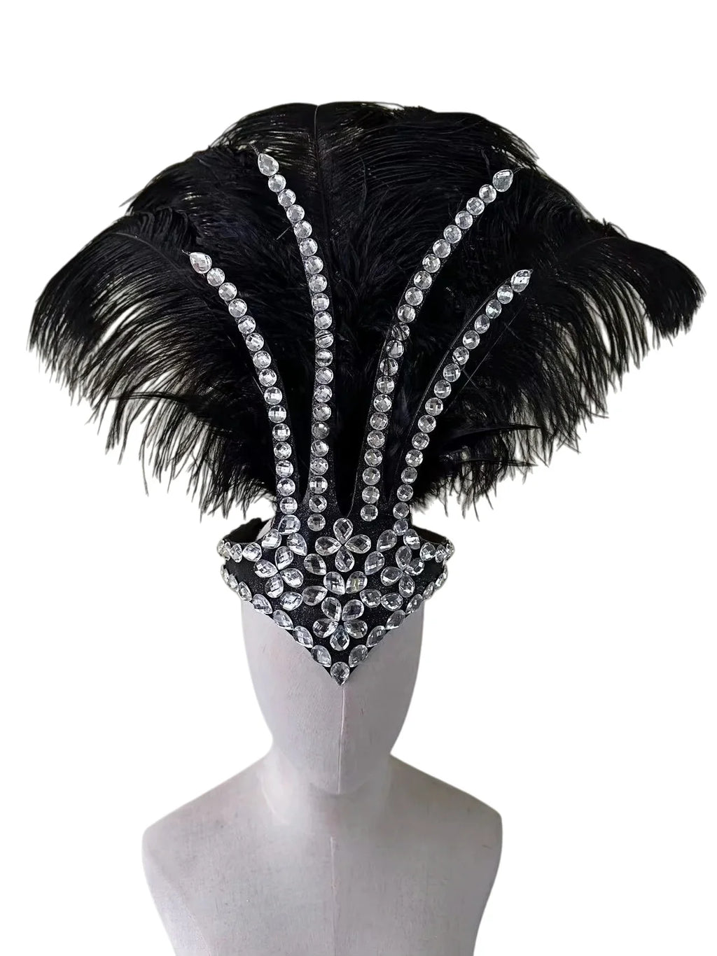 The Stardust Dionysia – Classic Feathered Samba Carnival & Masque Crown