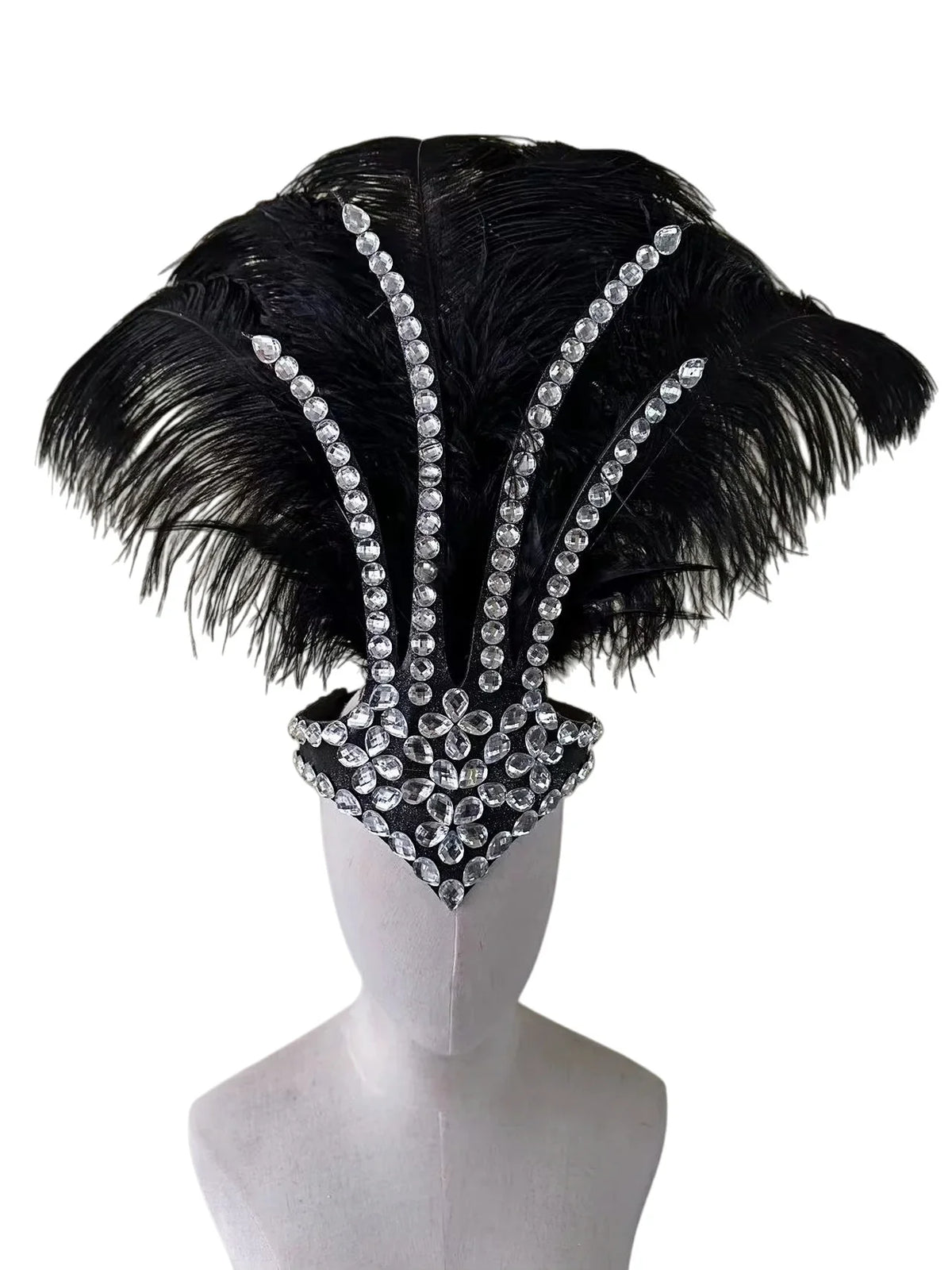 The Stardust Dionysia – Classic Feathered Samba Carnival & Masque Crown
