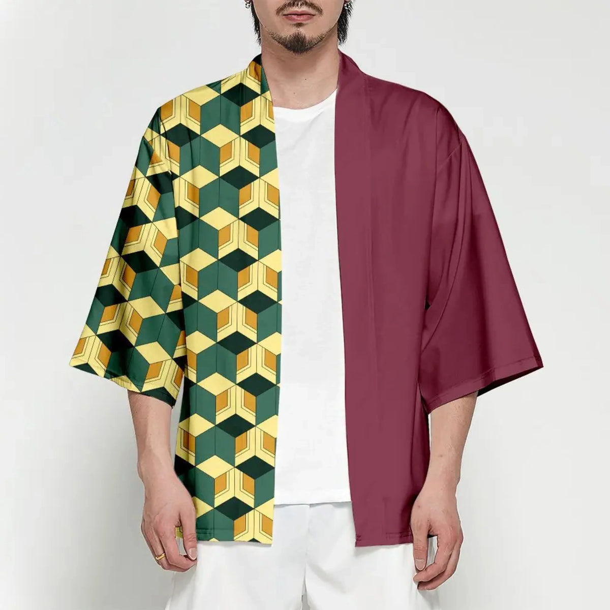 Tanjiro & Zenitsu Anime Cosplay Costume – Kimono Haori Outfit