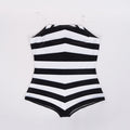 Striped Swimsuit Barbiee Cosplay Costume for Halloween