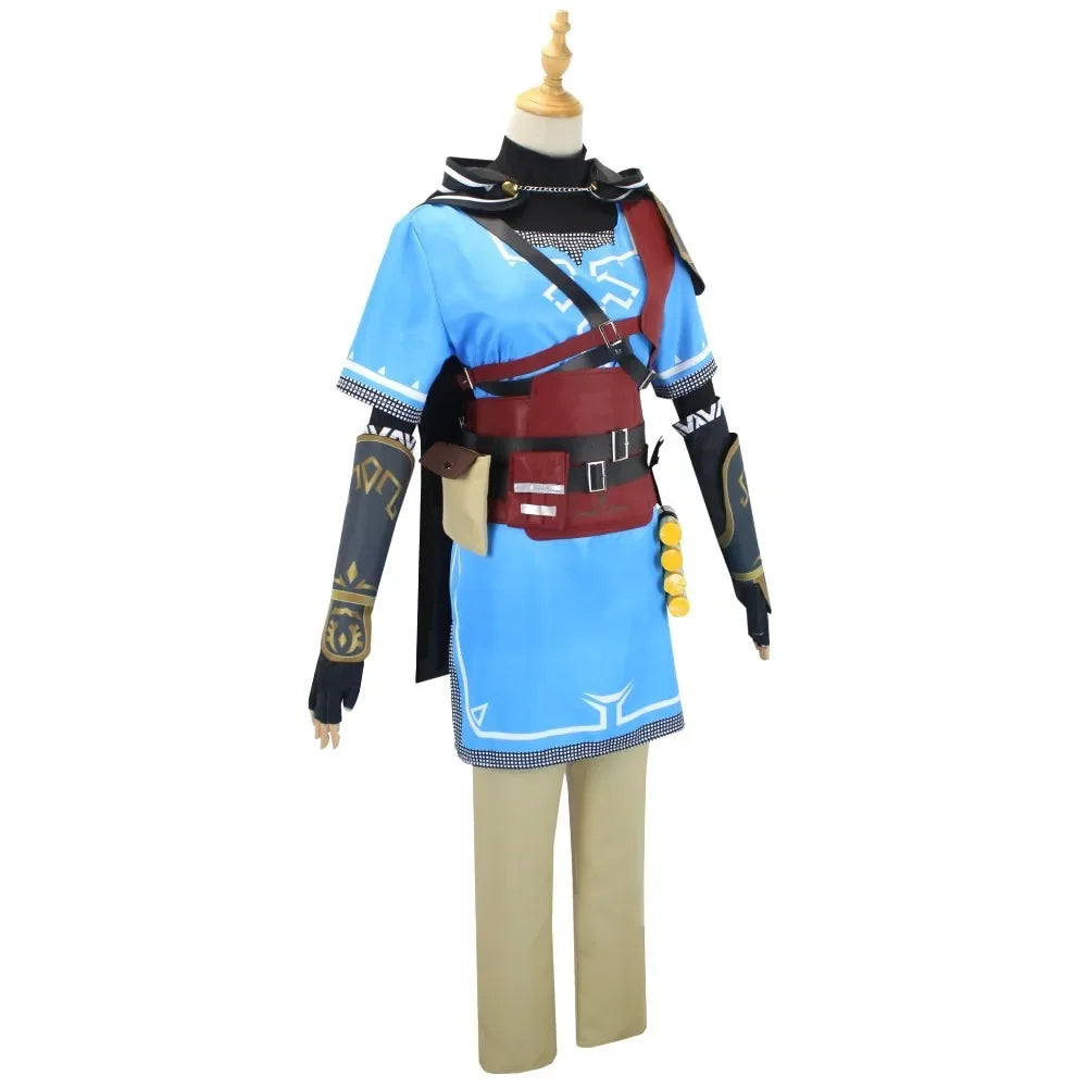 Zelda Link Cosplay Costume – Kids Adventure Game Outfit
