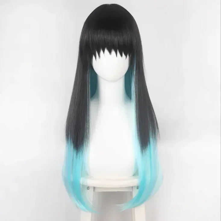 Tokito Muichiro Anime Cosplay Costume – Demon Slayer Uniform with Wig Set