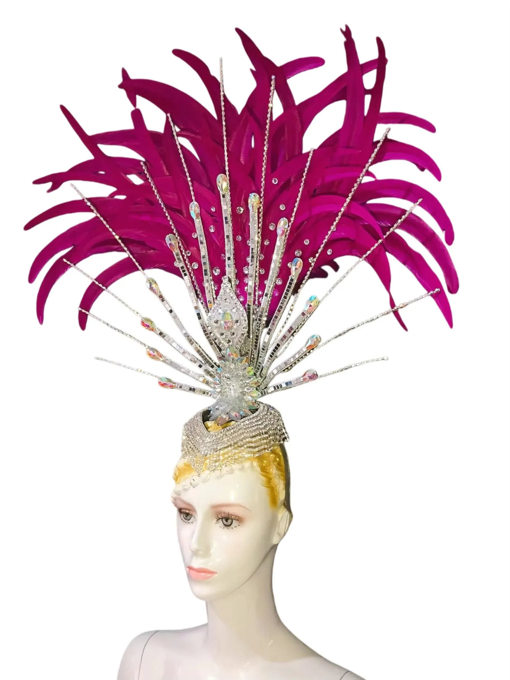 The Stardust Dionysia Masquerade Crown – Carnival & Ball Samba Headdress