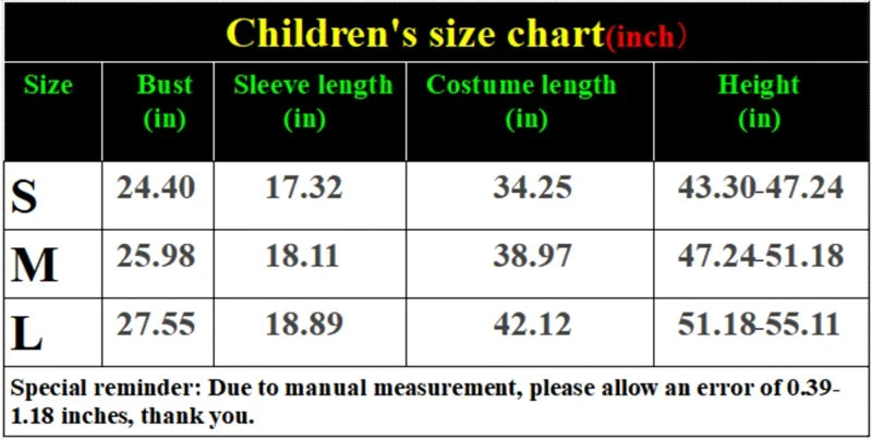 Kids Denim Anime Character Costume – Halloween Party Outfit