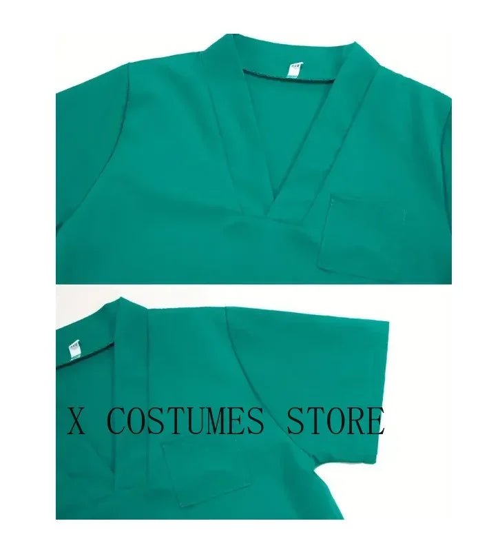 Kids Doctor Nurse Cosplay Costume – Surgical Uniform Role Play Outfit