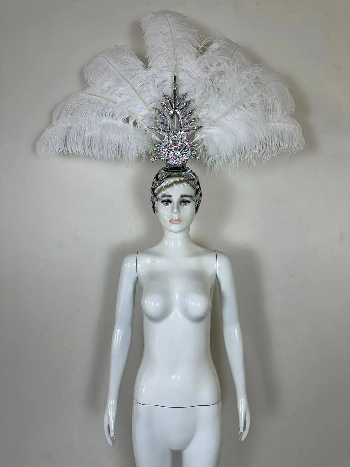 The Stardust Dionysia – Carnival & Samba Feathered Masque Ball Crown