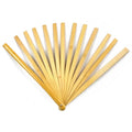 13IN Professional Ostrich Feather Fan Staves