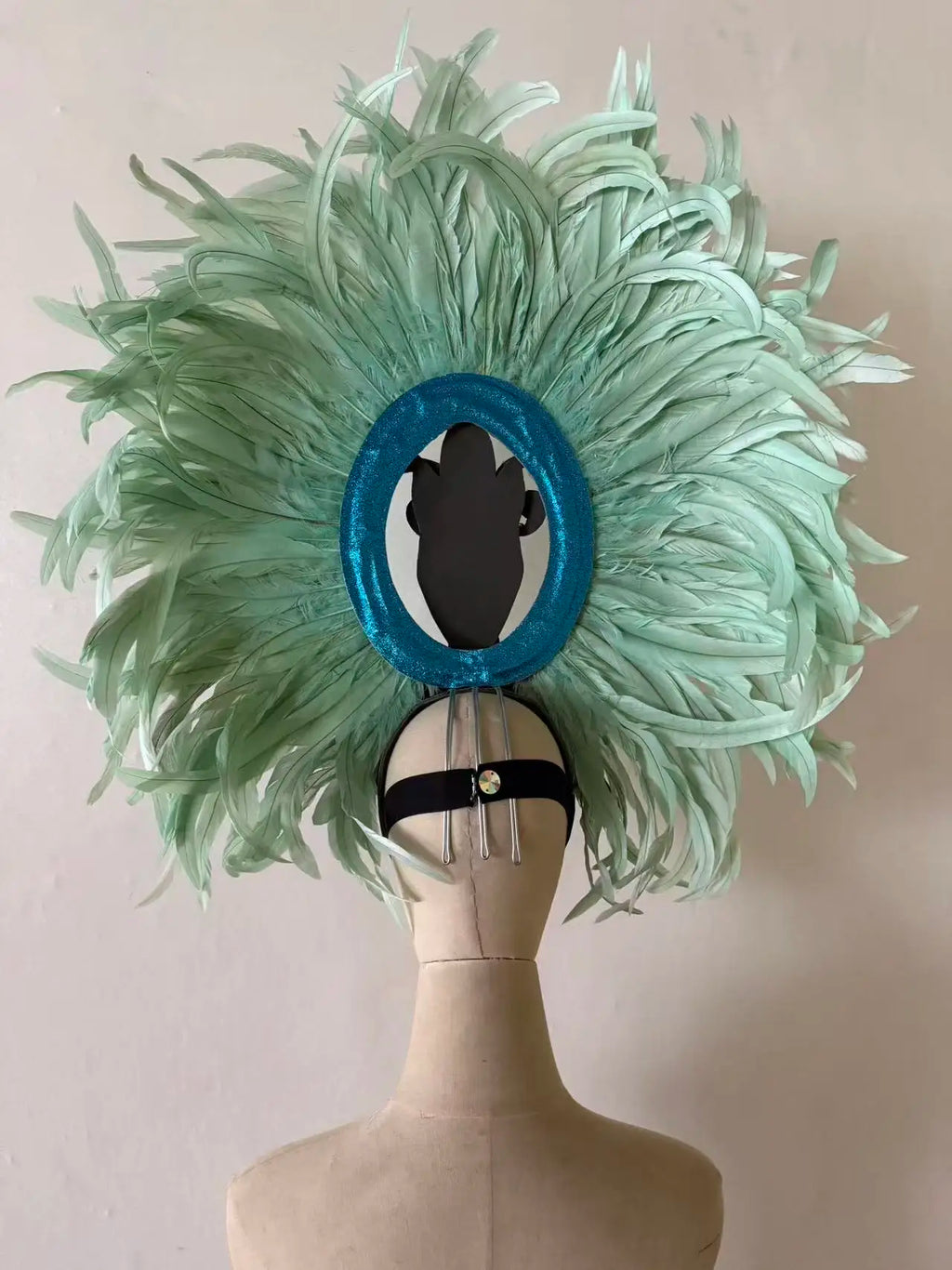 The Stardust Copacabana Feather Crown – Samba Parade Headdress
