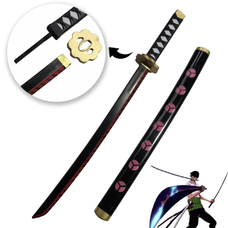 One Piece Cosplay Sword Prop for Anime Costumes and Roleplay
