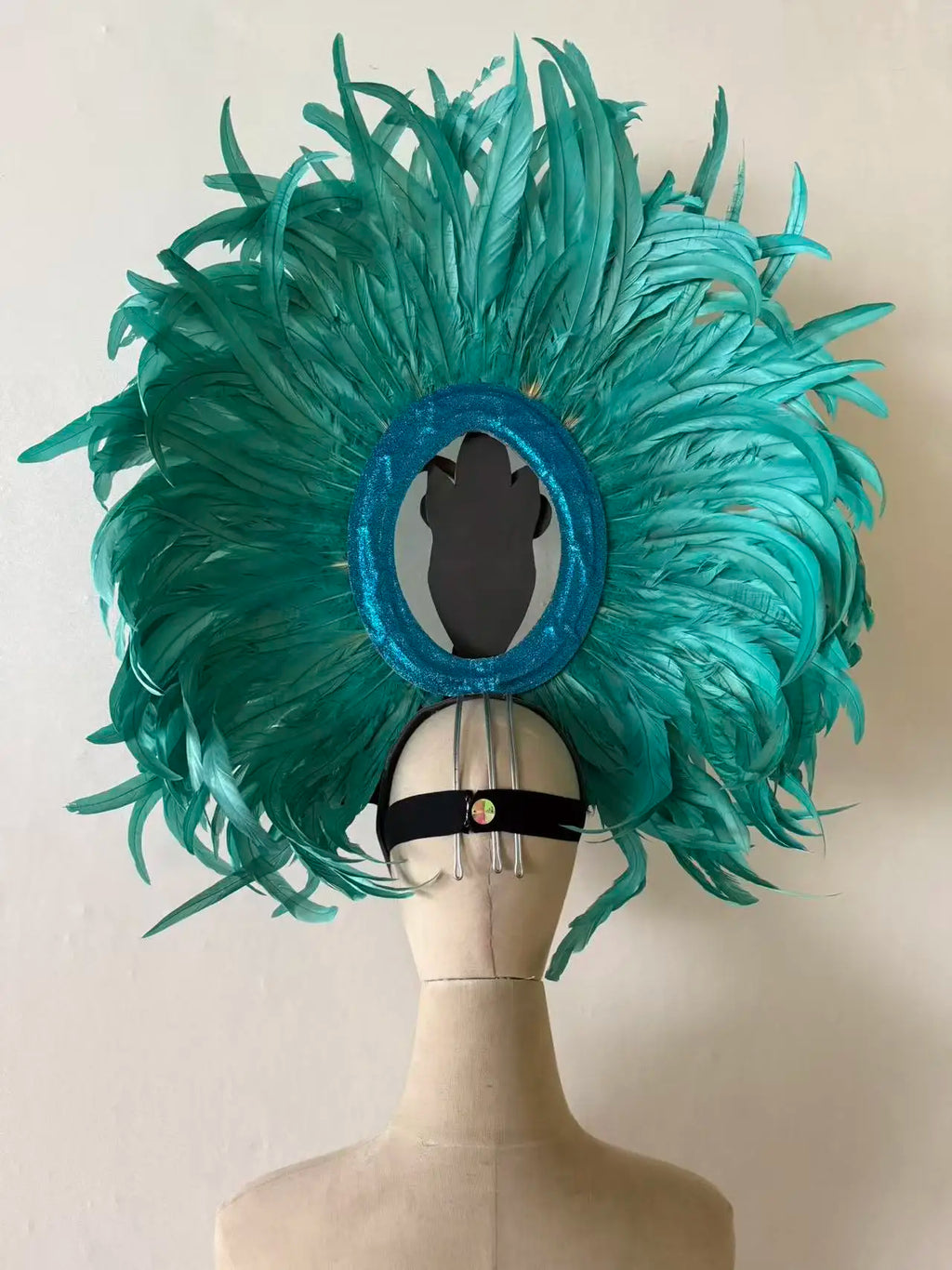 The Stardust Copacabana Feather Crown – Samba Parade Headdress
