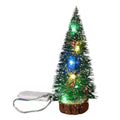 Lighted Mini Snowy Christmas Trees, 15 to 30 cm, U.S. Fulfillment