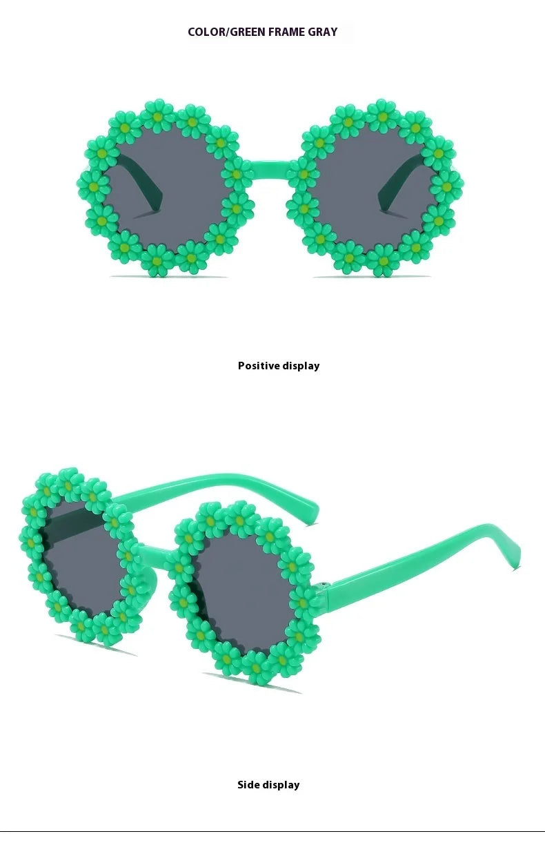 Kids Daisy Flower UV400 Sunglasses for Boys & Girls