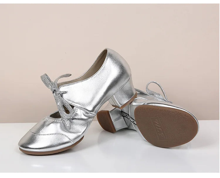 The Stardust Encore Practice Oxford – Leather Latin & Jazz Dance Shoe