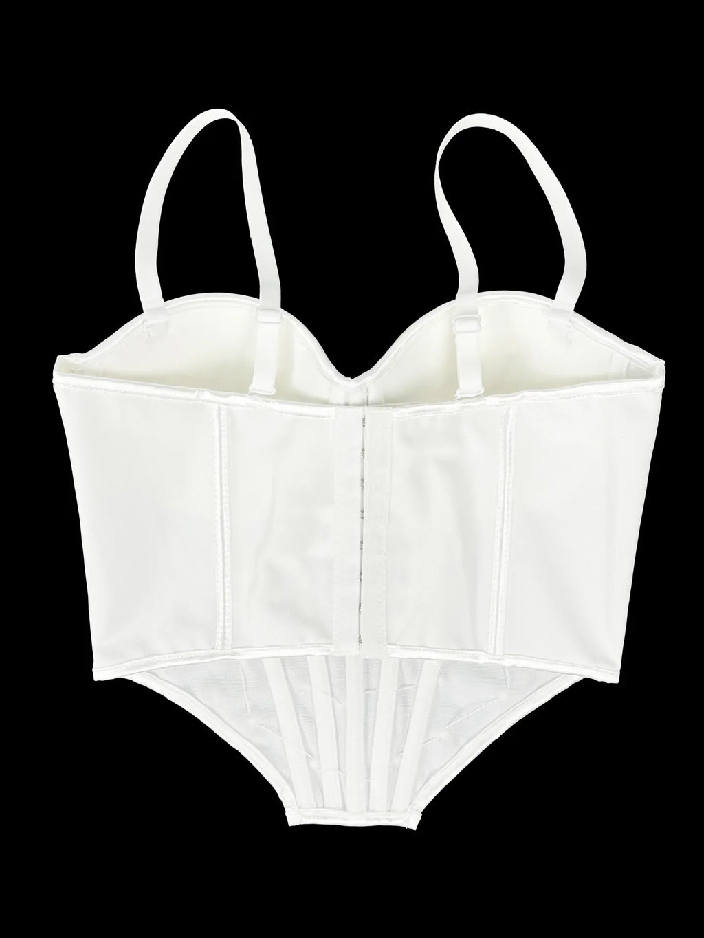 Pearl & Sequin Embroidered Floral Bustier Corset Top Asymmetric Camisole Bralette