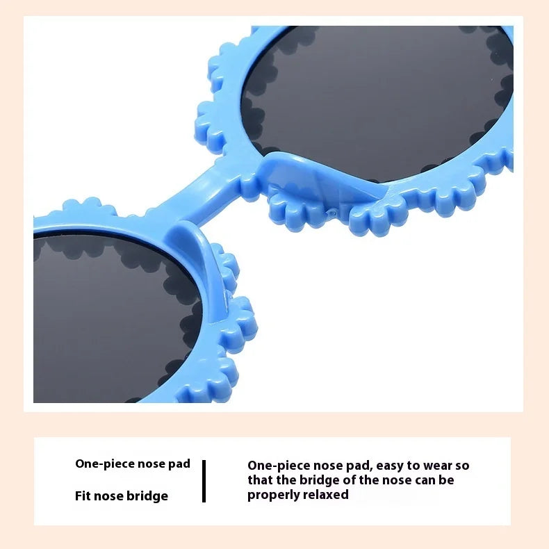 Kids Daisy Flower UV400 Sunglasses for Boys & Girls