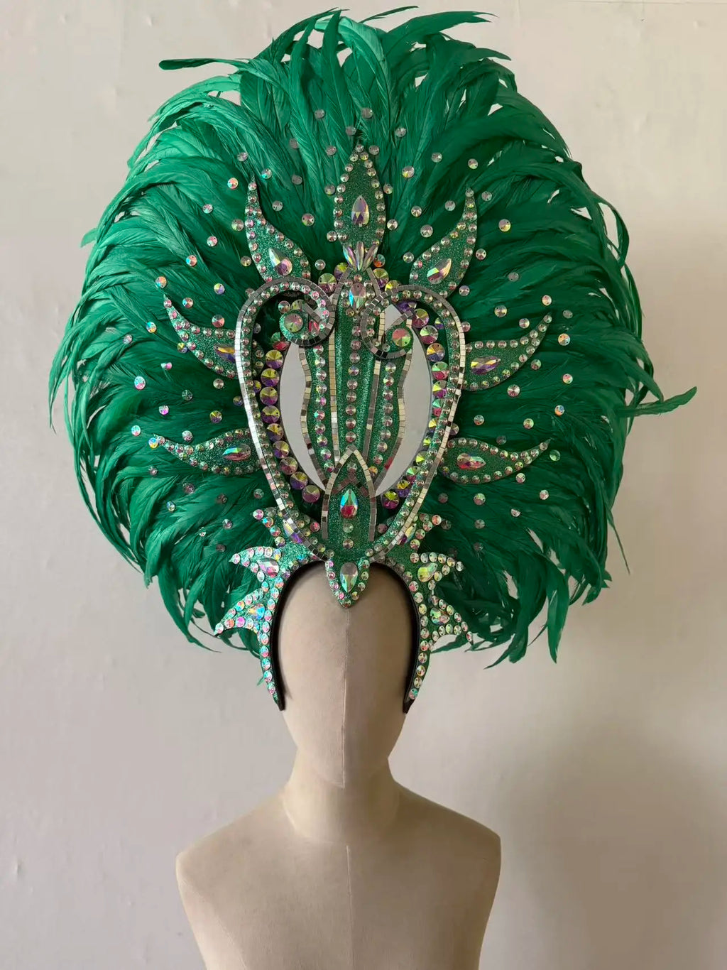 The Stardust Copacabana Feather Crown – Samba Parade Headdress