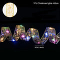 Christmas Ribbon Fairy Light String