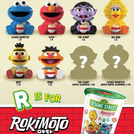 [Arriving Spring 2026] Funmaker Inc. ROKIMOTO x Sesame Street Series One Blind Cup
