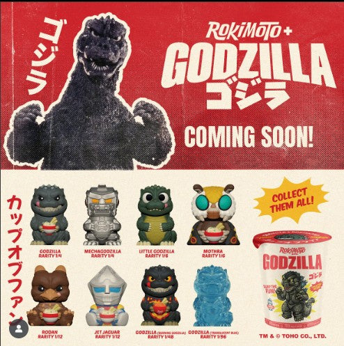 [In Stock] Funmaker Inc. ROKIMOTO x Godzilla Blind Cup