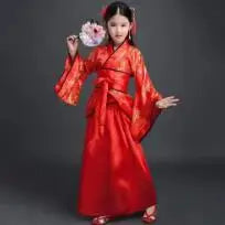 Girls Ancient Chinese Dress Kimono Yukata Costume for Girls