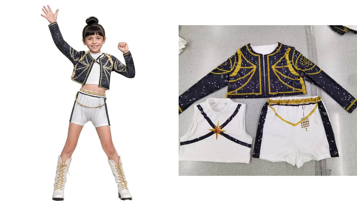 Girls Zoey Rumi Mira Cosplay Costume – Stage Performance Outfit