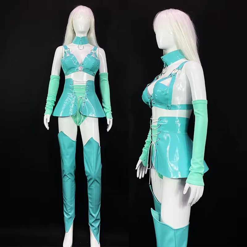 The Stardust Mint Mirage – 5-Piece Gogo Performance Set