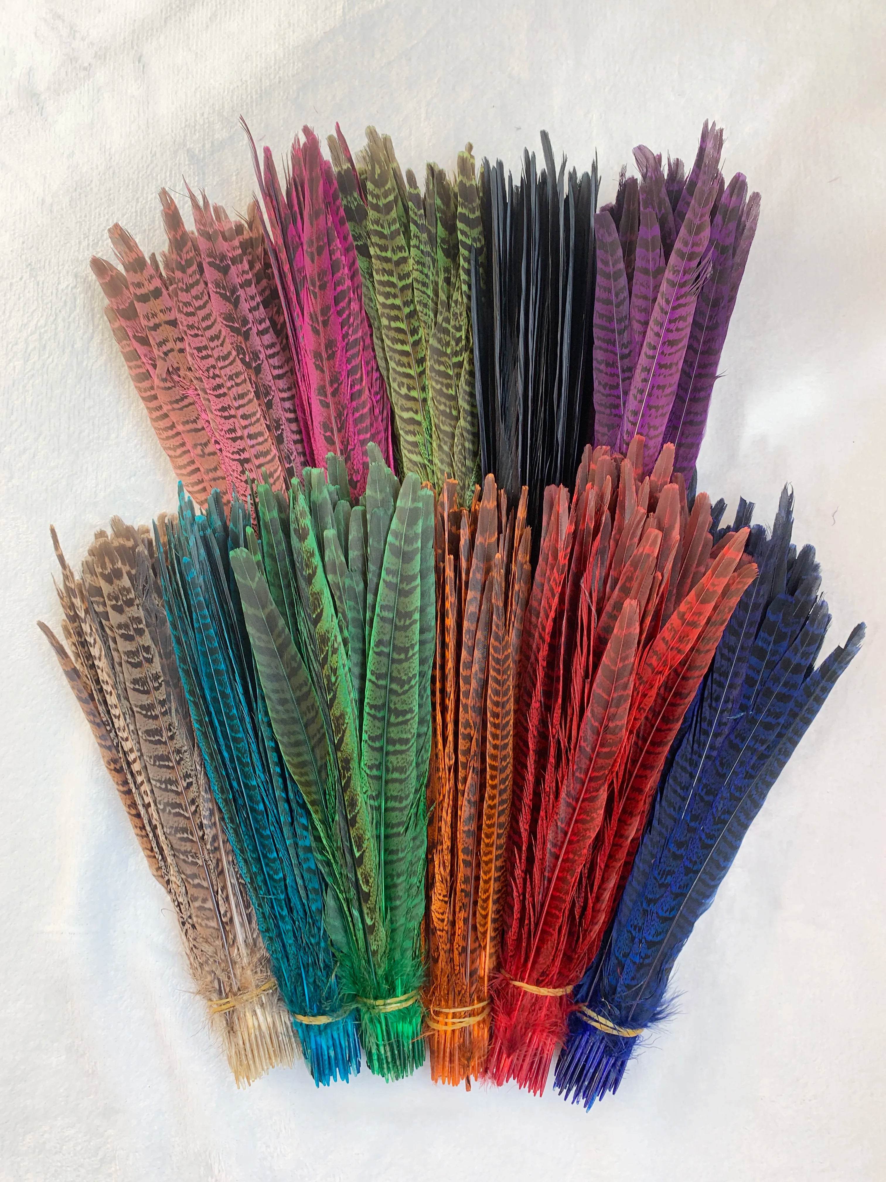 Natural Female Pheasant Tail Feathers (10pcs/lot)