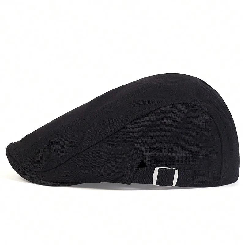 British Newsboy Flat Cap for Casual Vintage Outdoor Style