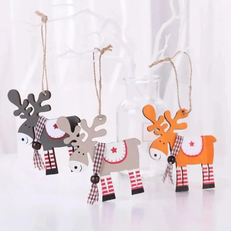 Hanging Reindeer Christmas Tree Ornament